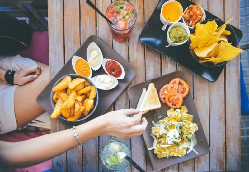 Vocabulario de comida en inglés