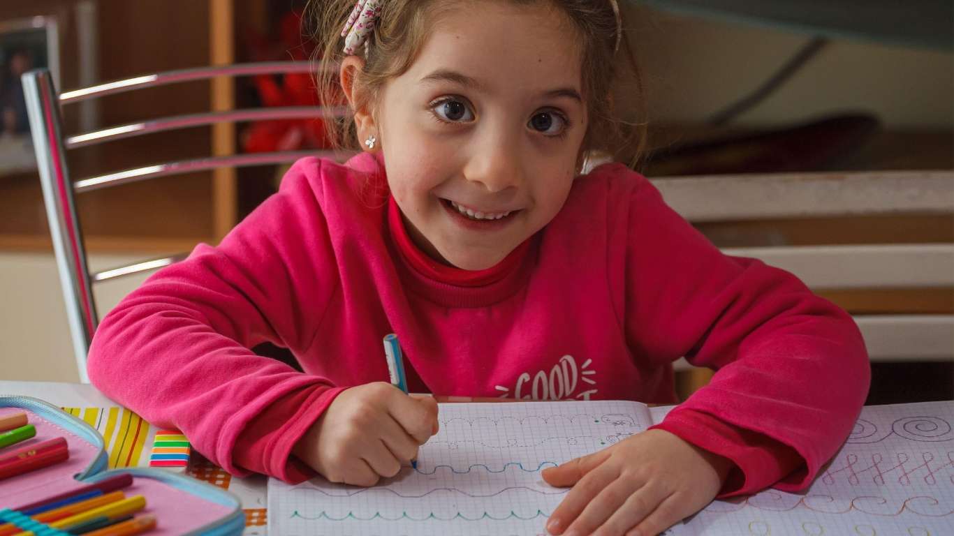 Ejercicios inglés niños 6 años